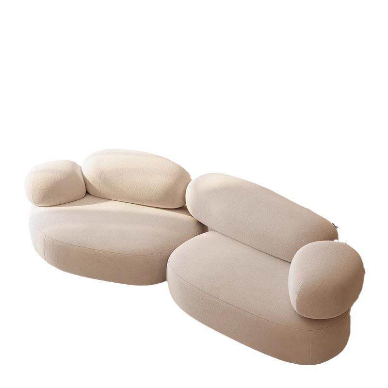 北欧小户型客厅沙发设计师组合懒人沙发鹅卵石沙发2025新款沙发,住宅家具,布艺沙发,淘宝优惠券,粉丝福利购,淘宝优惠卷