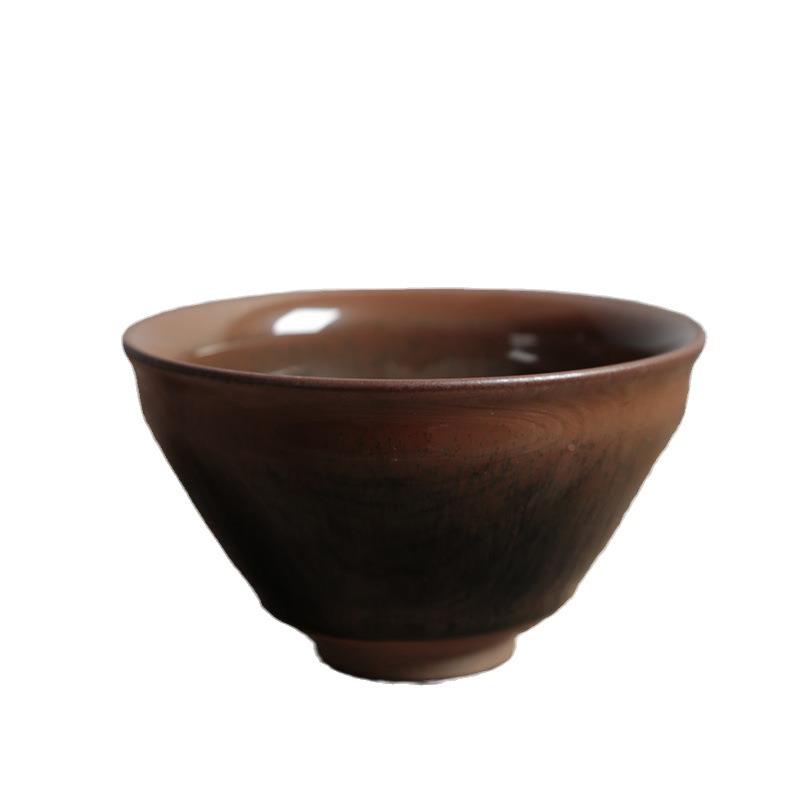 建盏兔茶杯主人杯手工盏瓷茶大号杯子功夫茶具天目盏陶单杯KIQ毫