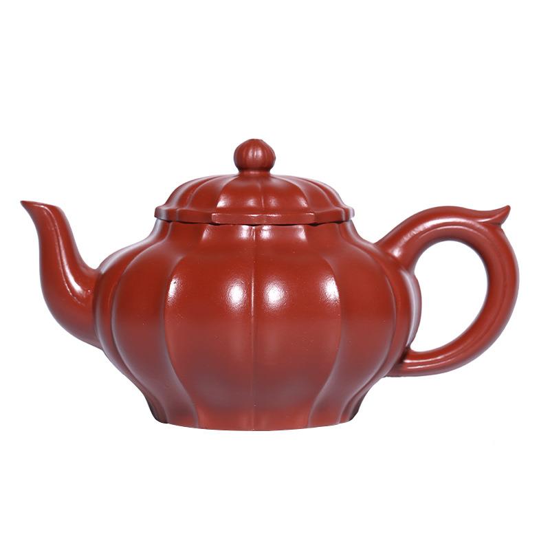 宜兴原矿大红袍手工紫砂壶筋囊笑樱茶壶功夫茶具直播货