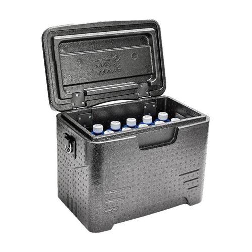 超轻便小钓箱装鱼箱冷藏饵料箱高密度EPP泡沫保温箱22升单肩背款