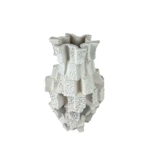 现代家居新中式异形积木花器民宿会客室样板间玄关餐厅客厅装饰品