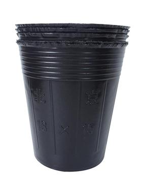 12x15cm农业林业专用大号PE塑料营养钵花盆育苗杯