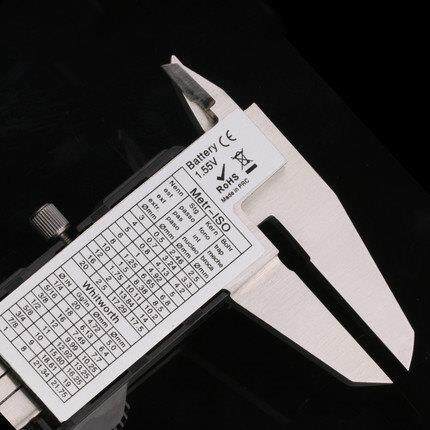 塑料表头数显电子度游标卡尺不锈钢0-150mm