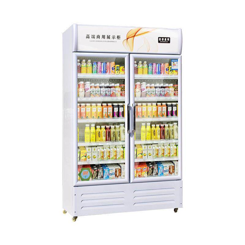 啤酒柜冷藏展示柜立式商用冰箱单门保鲜柜饭店超市冷柜双门饮料柜