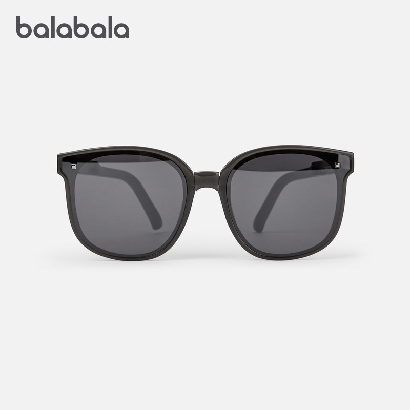 巴拉巴拉儿童眼镜男童女童太阳镜糖果色墨镜高清抗UV舒适时尚外出