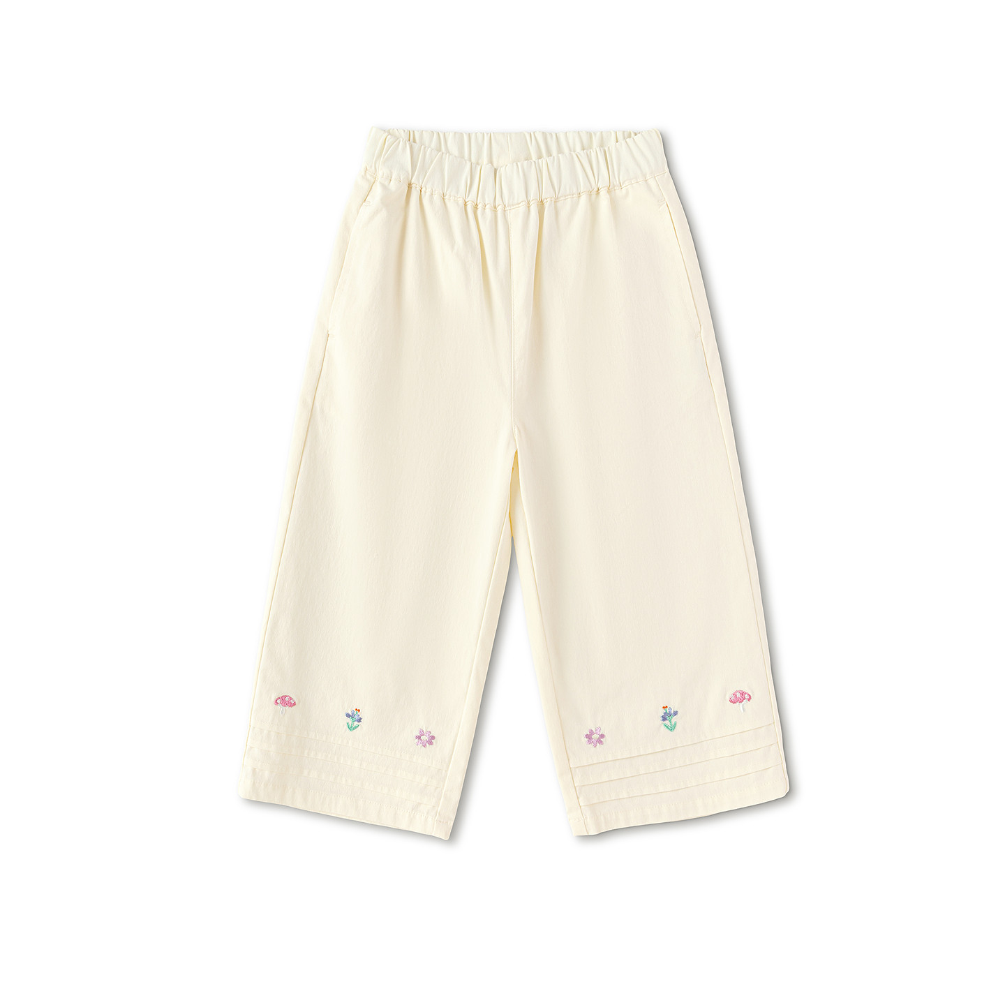 【商场同款】巴拉巴拉童装儿童长裤女童2026新款春装绣花小阔腿裤,童装/婴儿装/亲子装,工装裤,淘宝优惠券,粉丝福利购,淘宝优惠卷