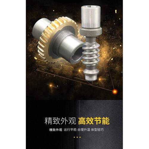 NMRV30/40/50/63/90蜗轮蜗杆减速机B5法兰RV全速比小型减速器