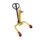 手动油桶搬车鹰运车脚50kg踏式 液压油桶搬运运手动油桶叉车嘴式 搬