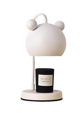 燭日韩11779创意卡通可爱香薰融蜡灯式融欧式蜡烛调光燈床头香氛