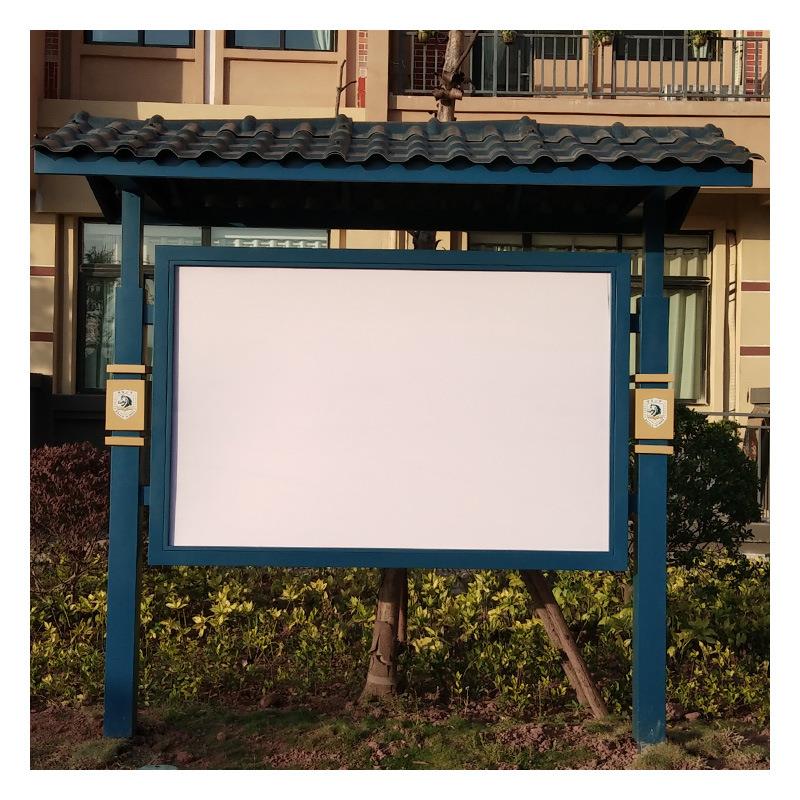 公交站台小区宣传栏医院公告栏学校告示栏四川金三秒标识广告