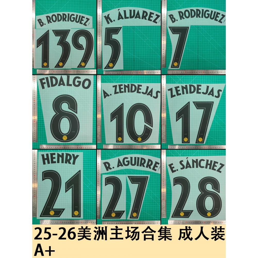 25-26美洲主场合集成人装A+球
