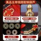五帝钱门对门铜葫k芦开盖朱砂真品纯铜摆件家大门吉祥结铜钱串挂
