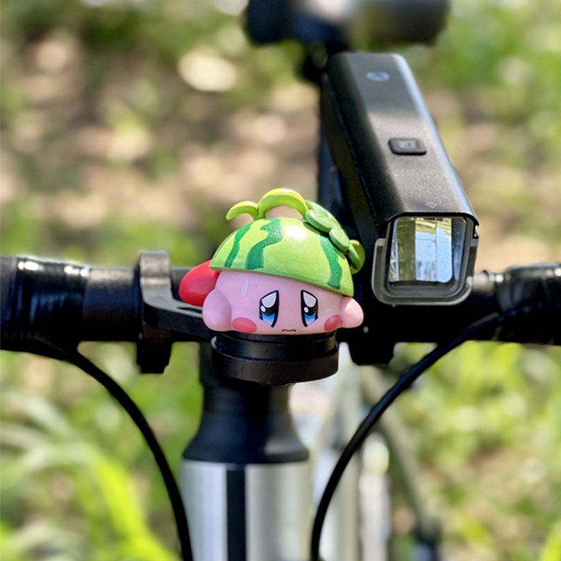 码表架装饰e自行车玩偶可爱破风公路车配件山地车配饰骑行挂件改