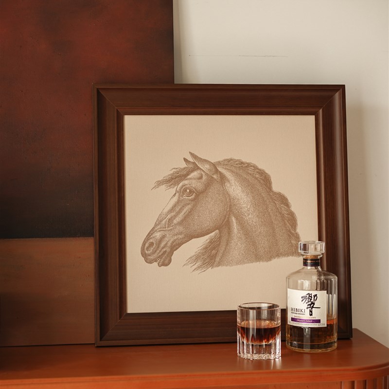 集木室物所/迷途动物挂画装饰画客餐厅入户玄关沙发X背景墙落地画