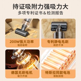 吸猫毛神器全自动养猫专用吸毛器手持小型宠N物床上家用吸尘器猫