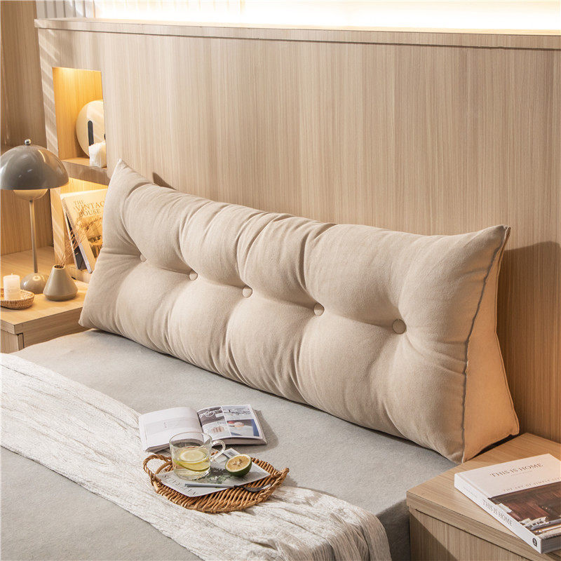 纯色床上靠垫三角靠枕床头大靠背腰靠垫榻榻米软包V休闲靠垫可拆,居家布艺,抱枕被,淘宝优惠券,粉丝福利购,淘宝优惠卷