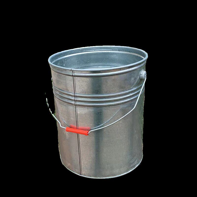21L加厚铁桶垃圾桶水桶焚烧桶家用厂家J直发铁皮桶大号涂料桶大口