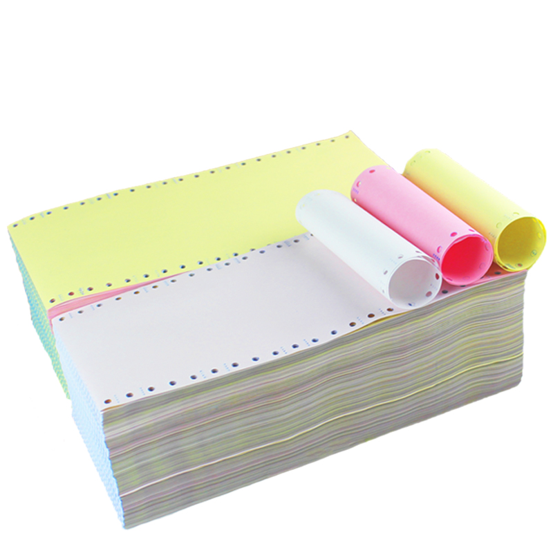 足2000页 120-3联 三联 电脑打印纸 二等分三等分打W印纸  连打纸