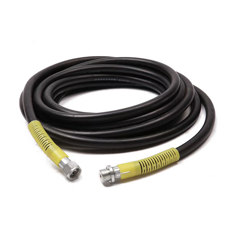 55/58洗车机高压水o管内径10加粗钢丝管 洗车机水管清洗机高压管