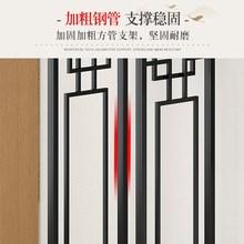 花架子客厅落地式非实木中式w花盆托架室内复古植物摆放置物架阳