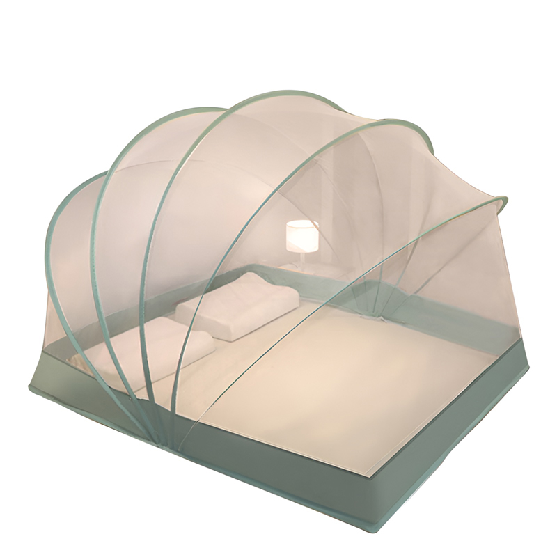免安装可折c叠蚊帐家用2023新款卧室学生宿舍2022蒙古包网红防蚊