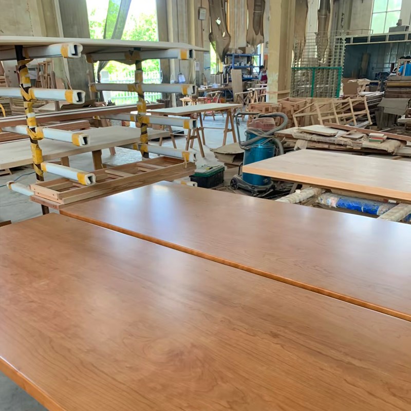 黑胡桃木料桌面板白蜡木原v木板材樱桃木面板衣柜隔板实木家具定