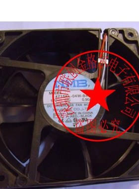 4715KL-04W-B49 原装美培亚12V 0.90A 120*120*38三线滚珠风扇