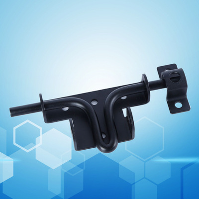 栅栏花园供应防盗门栓 护栏篱笆门锁门扣暗插销五金冲压件加工批