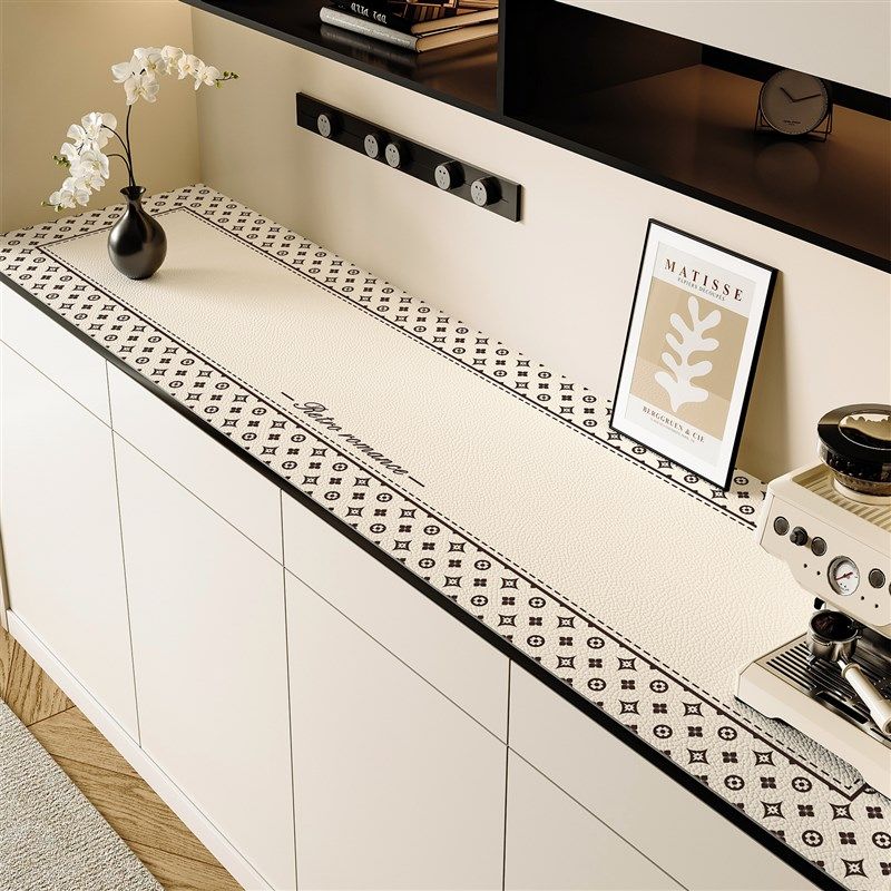 餐边柜桌垫轻奢高级感法式玄关酒柜鞋柜盖布桌面电视柜台面保护垫,居家布艺,桌布,淘宝优惠券,粉丝福利购,淘宝优惠卷