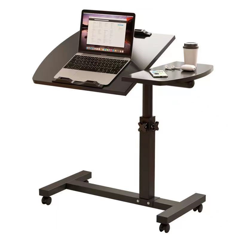 移动床上电脑桌懒m人床边桌简单自由升降简易沙发桌子护理