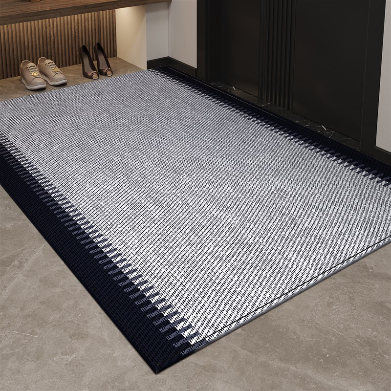 高级感入户门地垫防滑垫s家用进门新款入户门外地毯门前定制可裁