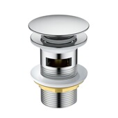 德国洗手盆漏水塞洗脸盆铜下水器配件下水管防臭面台盆水池弹跳芯