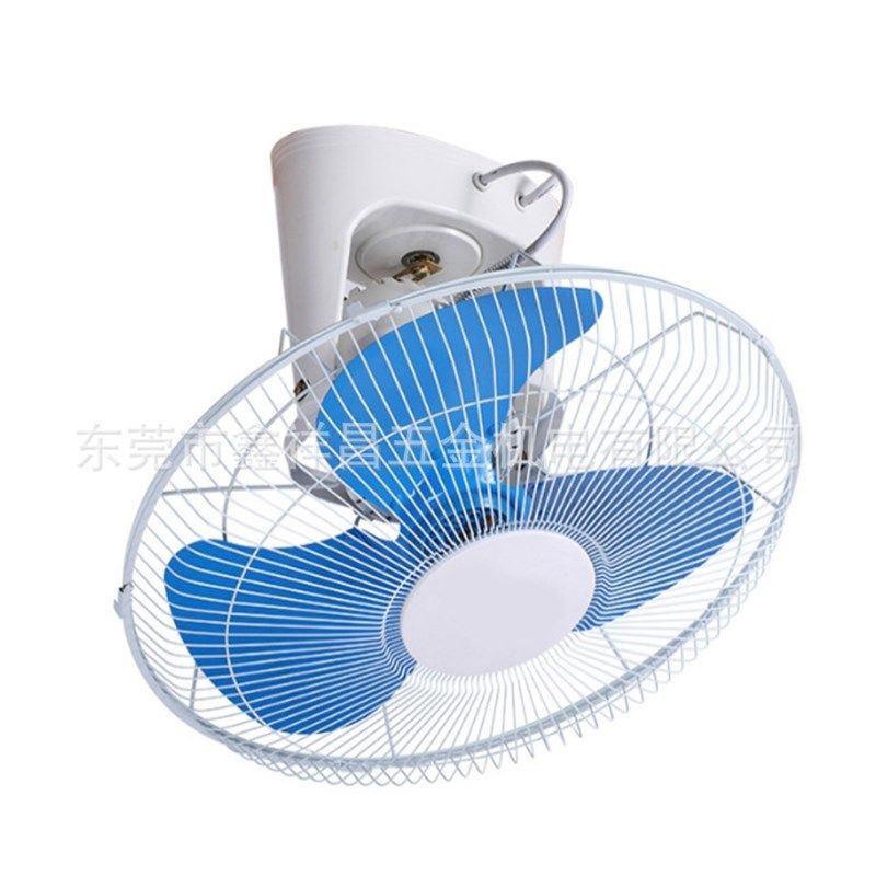 钻石小明珠楼顶扇吊扇楼底扇电风扇吸顶扇摇头大风扇16寸FD-400MM