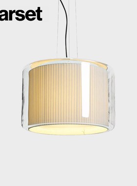 速发客简牙Mset rcer 西餐厅卧室书房轻奢班约玻璃吊灯