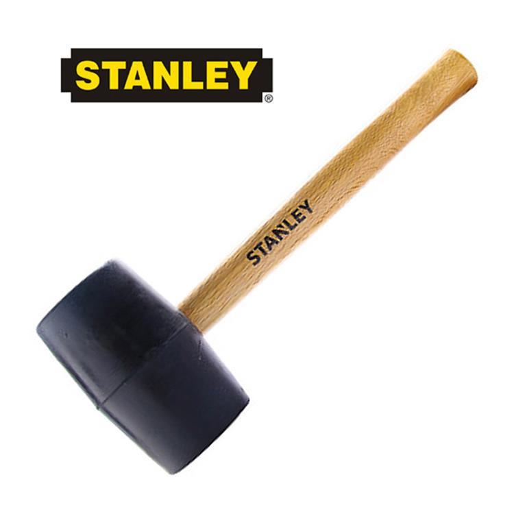 美国STANLEY/史丹利橡胶锤软头锤子弹性橡皮锤装修锤地板瓷砖榔头