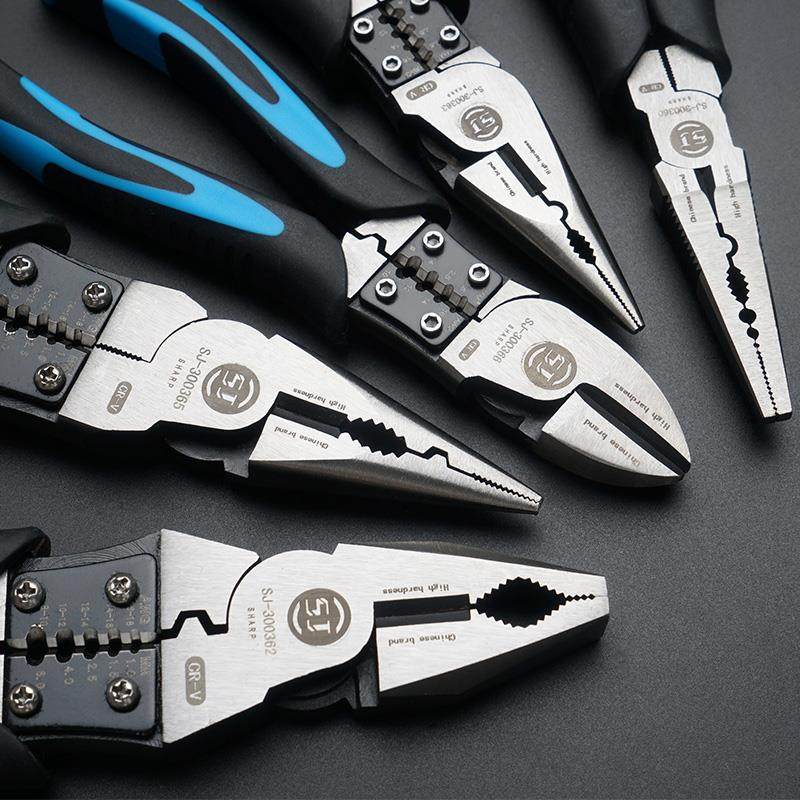 多功能8寸尖嘴钳子省力电工钳剥线钳6寸斜口钳尖咀钳钢丝钳老虎钳,农用物资,苗木固定器/支撑器,淘宝优惠券,粉丝福利购,淘宝优惠卷