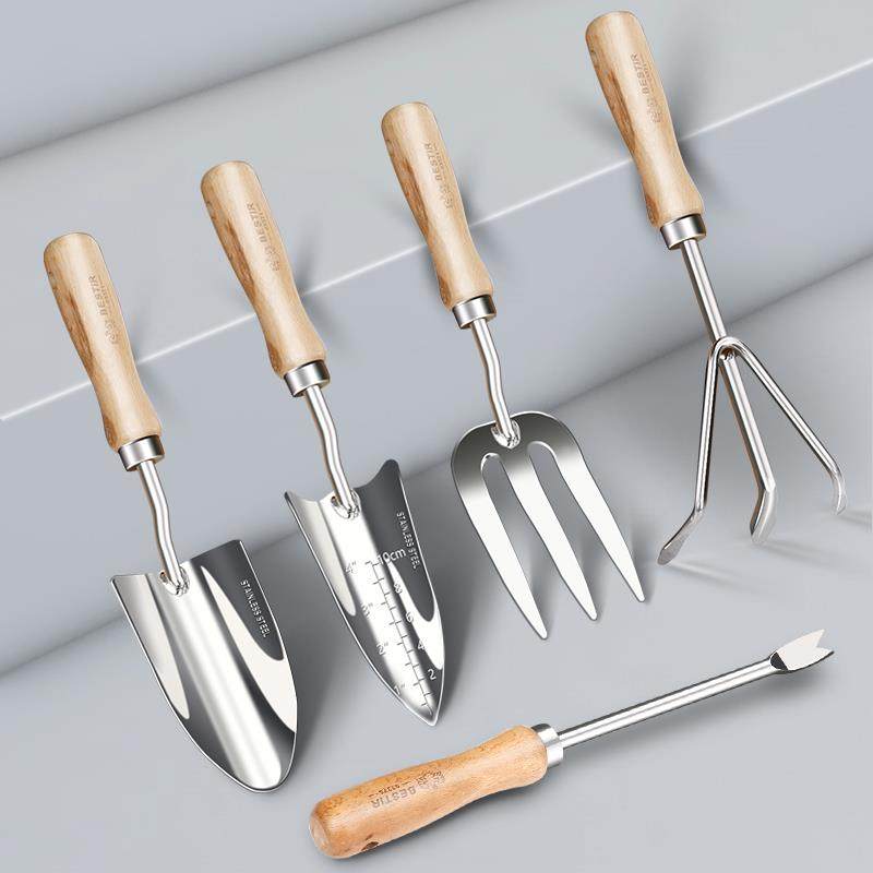 园艺工具小铲子家用种花种菜工具铁锹耙子农用除草赶海神器不锈钢,搬运/仓储/物流设备,其他起重搬运设备,淘宝优惠券,粉丝福利购,淘宝优惠卷