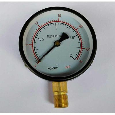 压力计 测压力的仪表 pressure gauge 0～2kg/cm2 0～28psi 100MM