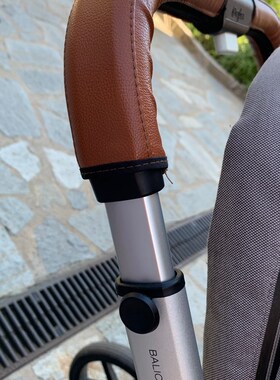 Baby Stroller Armrest For Cybex balios s push bar Pu Protect