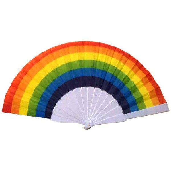 1pc Plastic Chinese Dance Fans Handheld Folding Flower