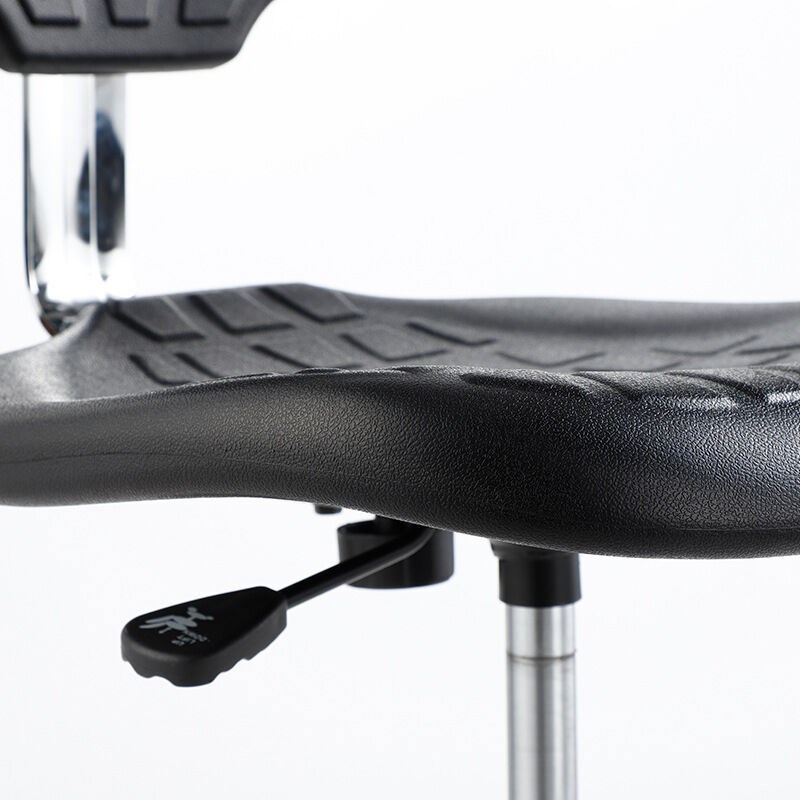 盛浪工业椅PU发泡靠背椅流水线操作椅防车间静电椅实验室工作椅子