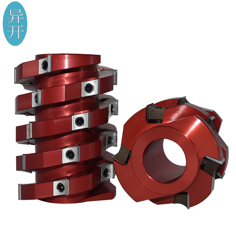 极速新款 木工压刨氧化 四面刨平口立轴可定制舍弃式螺旋立铣刀涂