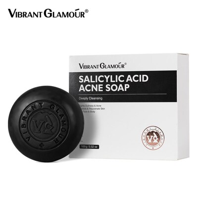 Salicylic Acid Acne Soap Cleanse oil control acne水杨酸香皂
