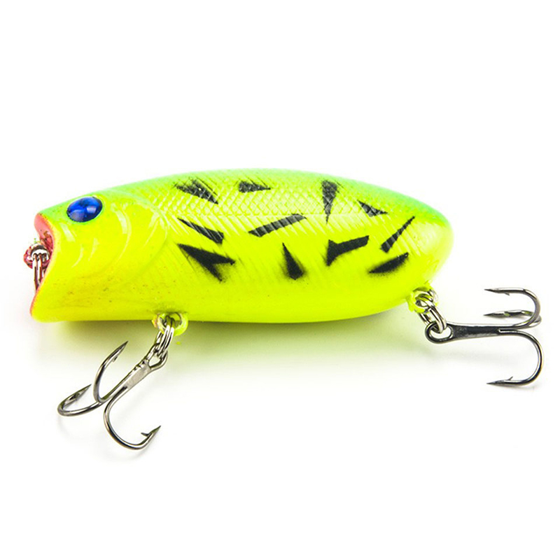 1Pcs 3D Eyes Fishing Lure 5.5cm 11g 8# Hooks Pesca Fish Life