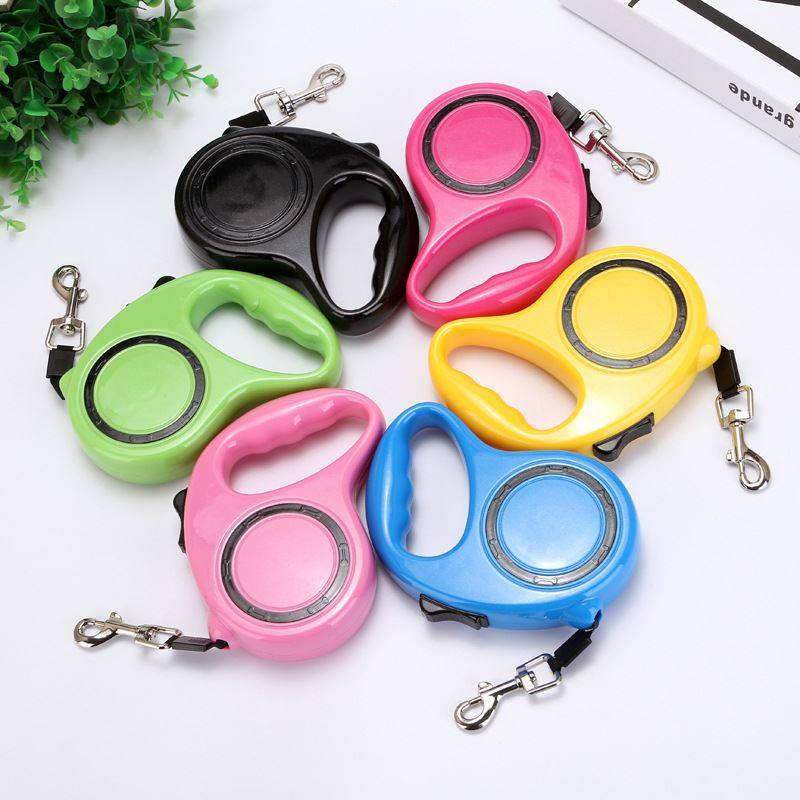 3/5M Retractable Dog Leash pet Puppy cat Traction Rope Belt
