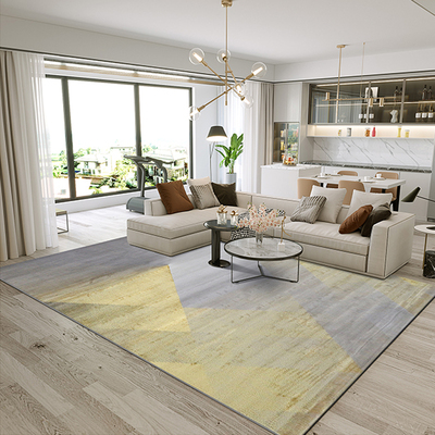 极速轻奢加丝新中式客厅地毯沙发茶几大宅别墅现代高端地毯包邮可