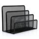 Sorter Black Document Letter Business Desk Mail Tray
