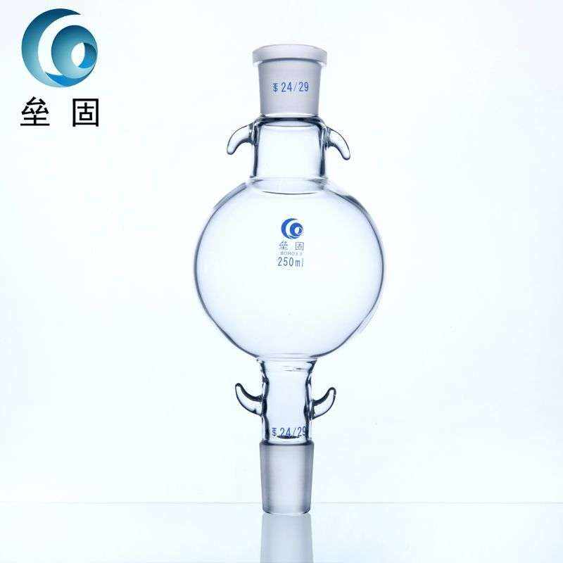 溶剂储液球 层析用溶剂储存瓶配层析柱 100/250/500/1000ml19/24#
