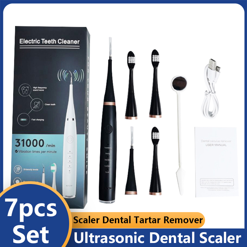 Electric Ultrasonic Dental Calculus Remover Teeth Cleaner De
