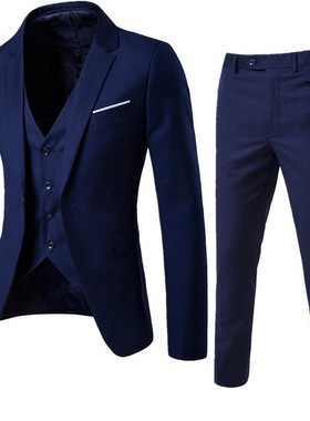 DIHOPE 2020 Mens Fashion Slim Suits Mens Business